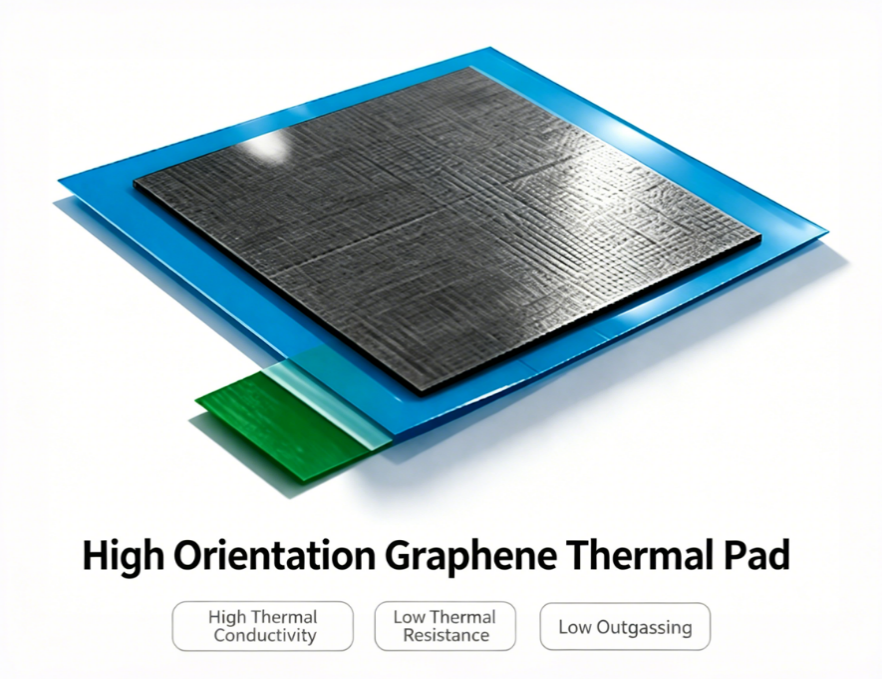 Singleton Advanced Thermal Management Solutions Based on Graphene and Boron Nitride Thermal Interface Pads